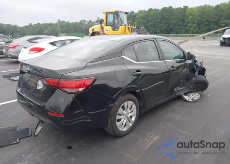 2024 Nissan Sentra S Xtronic Cvt from USA, damaged, VIN 3N1AB8BV2RY326636